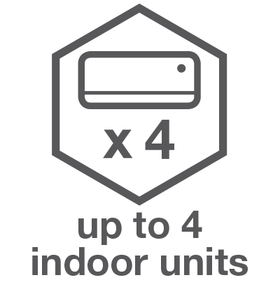 Clima up to 4 internal units