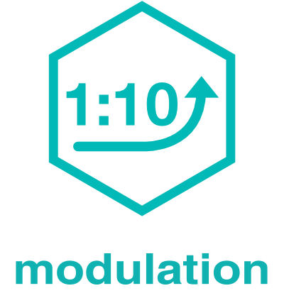 Modulation 1:10
