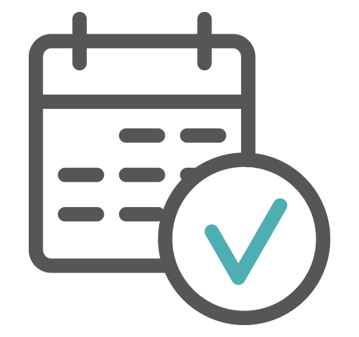 Smart weekly schedule